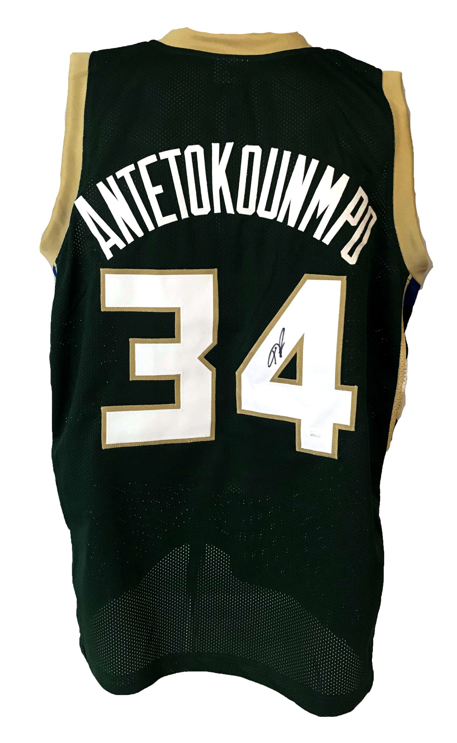 giannis antetokounmpo jersey signed