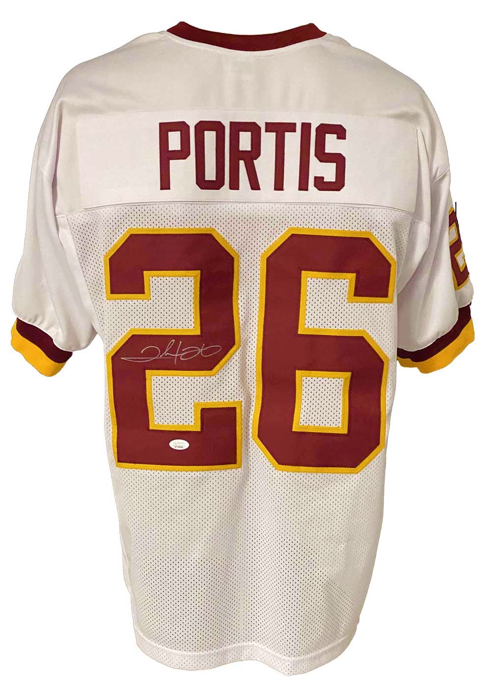 Clinton Portis Authentic Signed Maroon Pro Style Framed Jersey BAS Witnessed