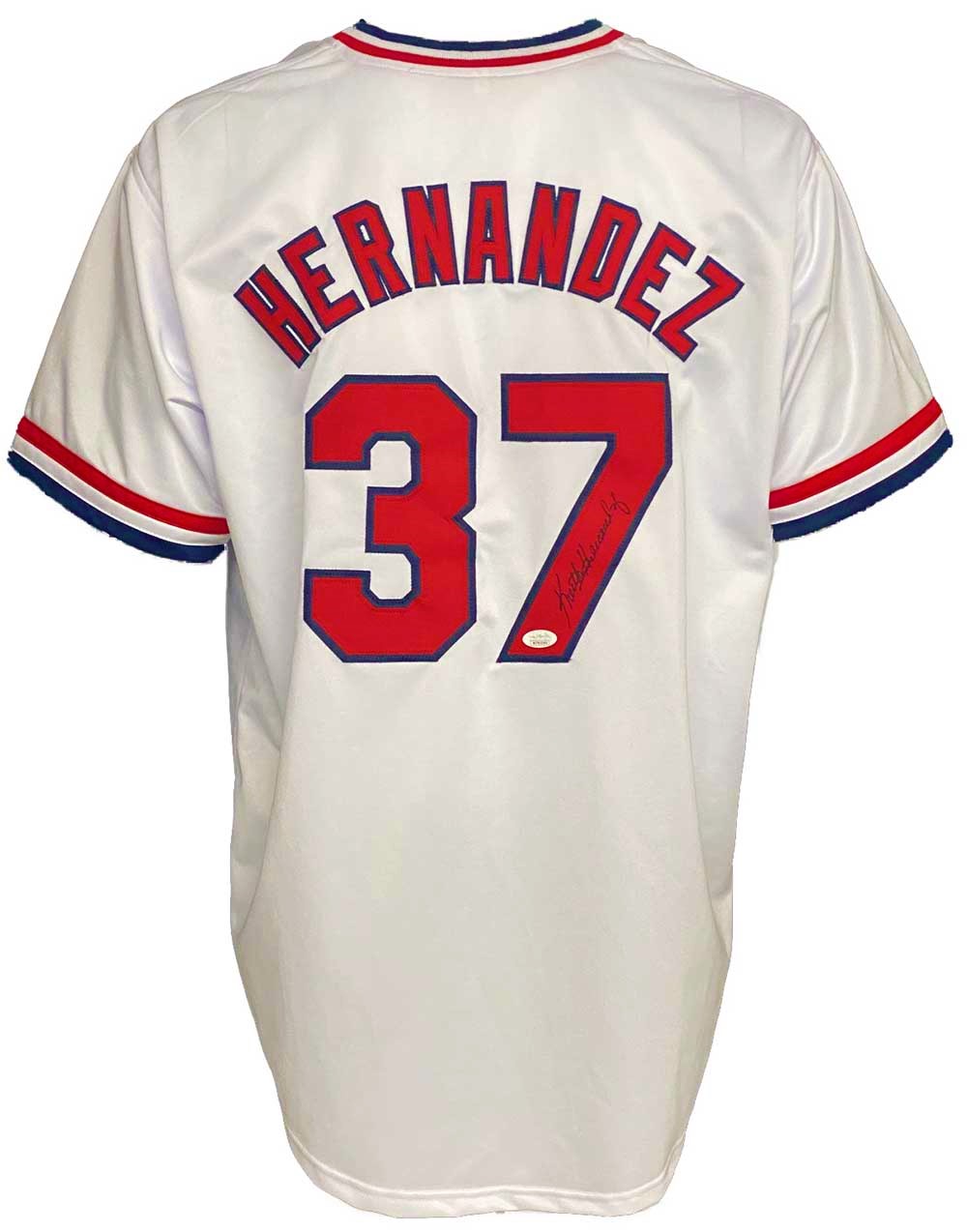 St. Louis Cardinals Keith Hernandez Autographed Pro Style White