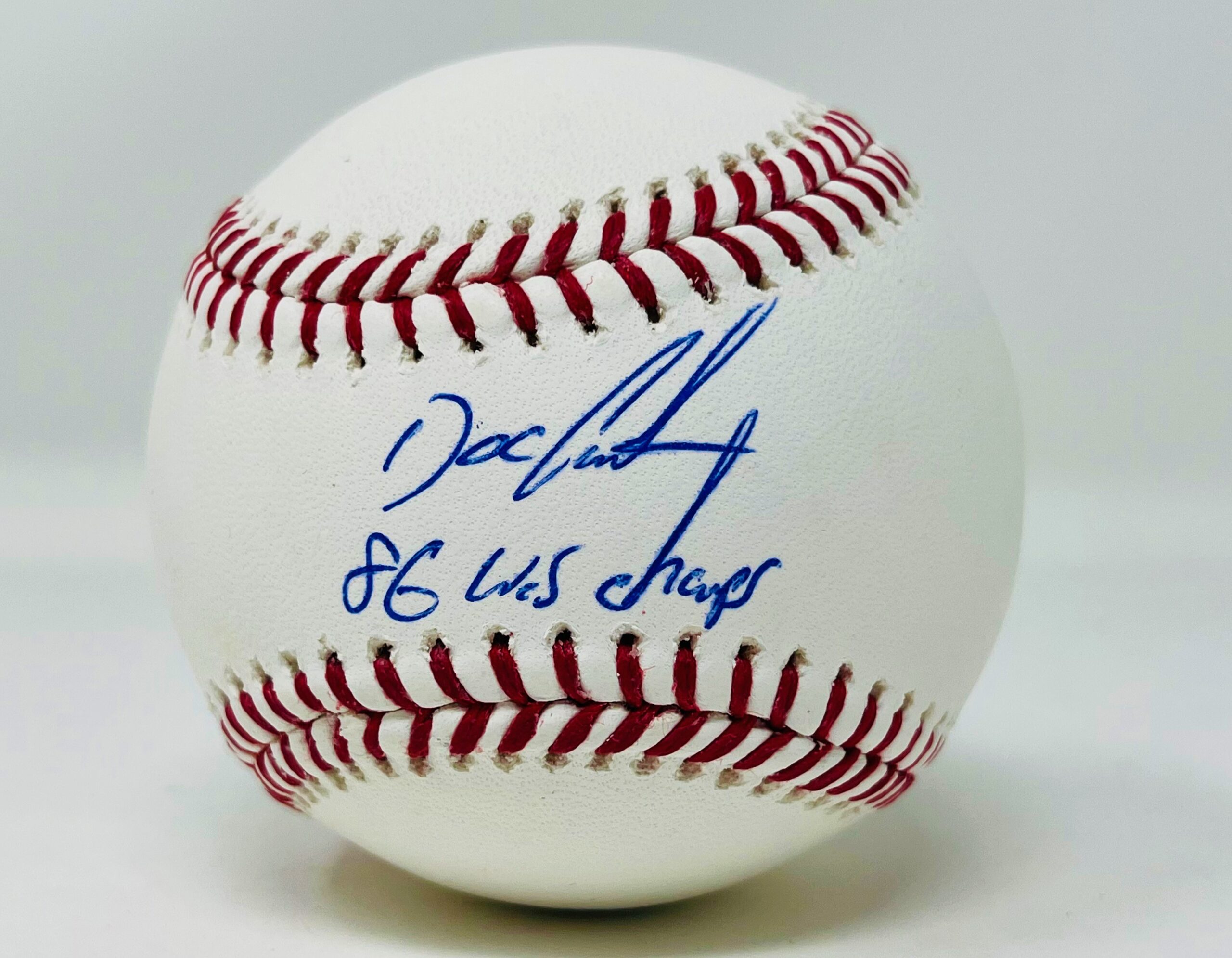 DWIGHTDOC GOODEN Signed Baseball at 's Sports Collectibles Store
