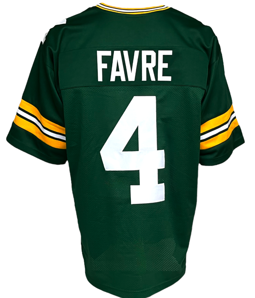 Green Bay Packers Brett Favre Pro Style Custom Jersey - Tennzone Sports  Memorabilia