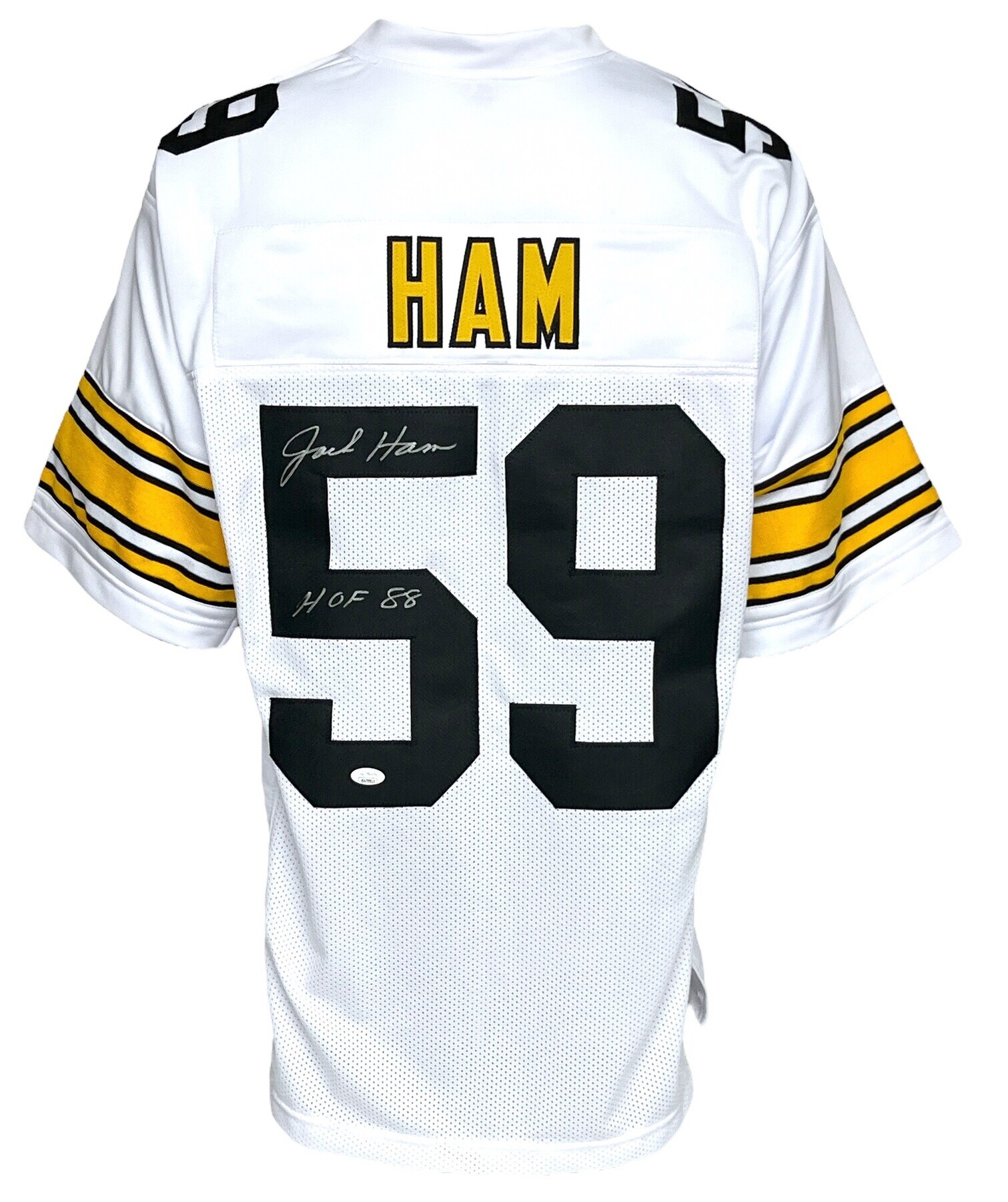 Pittsburgh Steelers Jack Ham Autographed Pro Style White Jersey JSA  Authenticated - Tennzone Sports Memorabilia