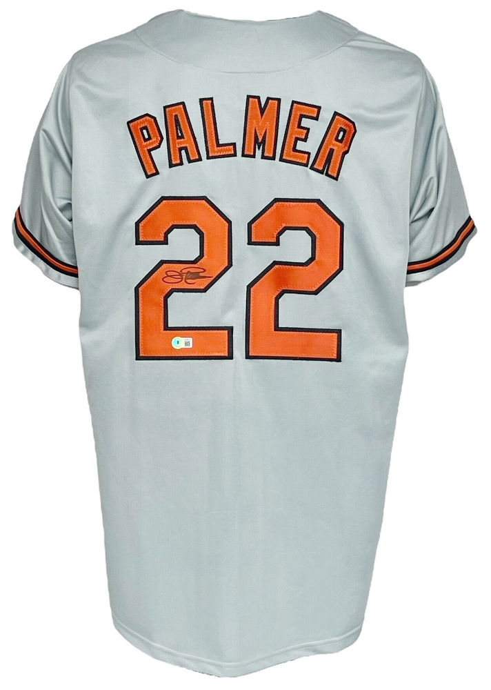 Baltimore Orioles Jim Palmer Autographed Pro Style Grey Jersey BAS